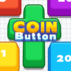 Coin Button: merge wood 2048